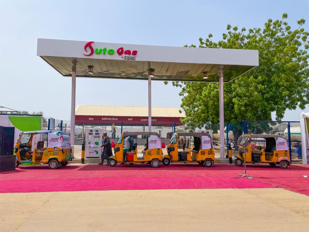 Asiko autogas filling station in Kano